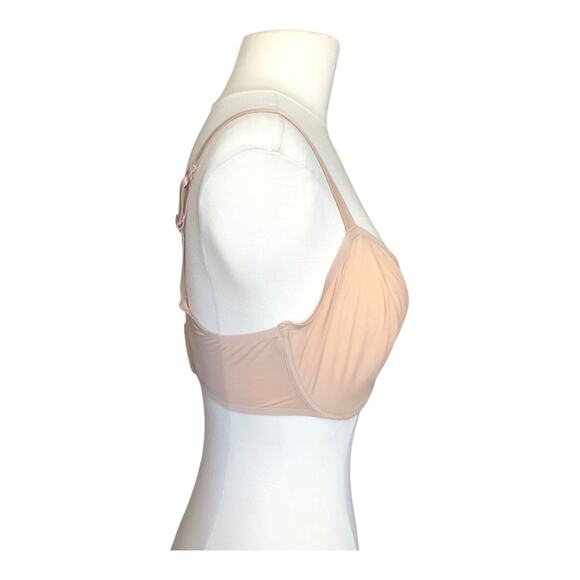 SMOOTHEZ by Aerie Full Coverage Lightly Lined Bra NWT Flexible Wire Beige 34DDD - Picture 4 of 15